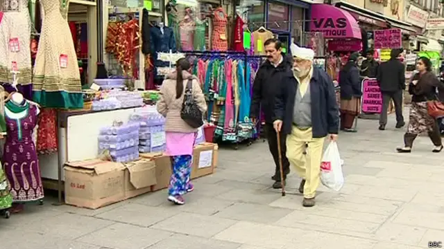 लंदन में आप्रवासी भारतीय