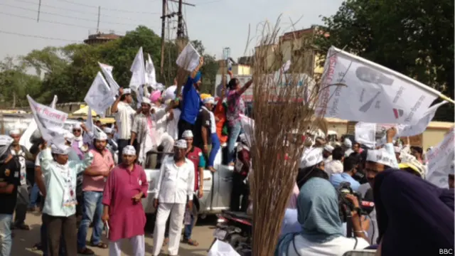 आम आदमी पार्टी के समर्थक