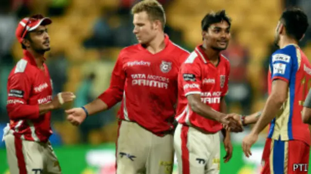 پنجاب کی جیت میں اہم رول گیند باز سندیپ شرما نے ادا کیا جنھوں نے 25 رن کے عوض تین اہم وکٹیں لیں