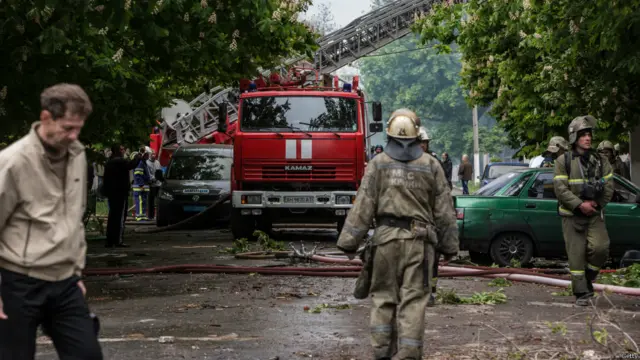 Столкновения в Мариуполе