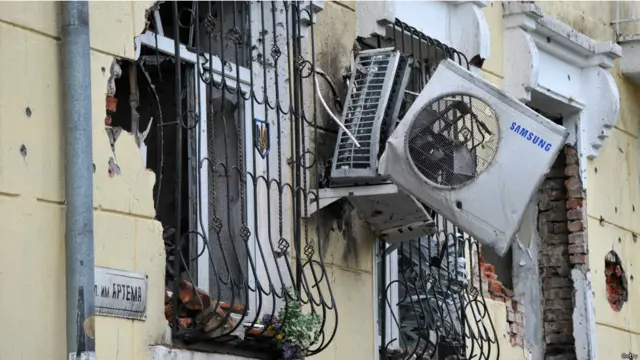 Столкновения в Мариуполе