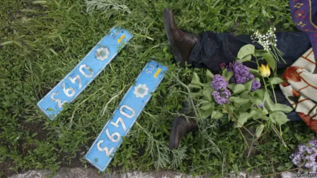 Жертва столкновений в Мариуполе