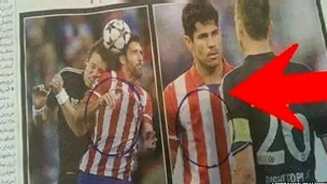 Azərbaycanlı Facebook qrupu “İran Azərbaycan sözünü qəbul edə bilmir” sözlərilə müşayiət edilən qəzet səhifəsinin şəkillərini internetə yerləşdirib