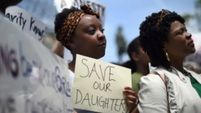 نائجیریا میں مغوی طالبات کی بازیابی کے لیے احتجاج جاری ہے