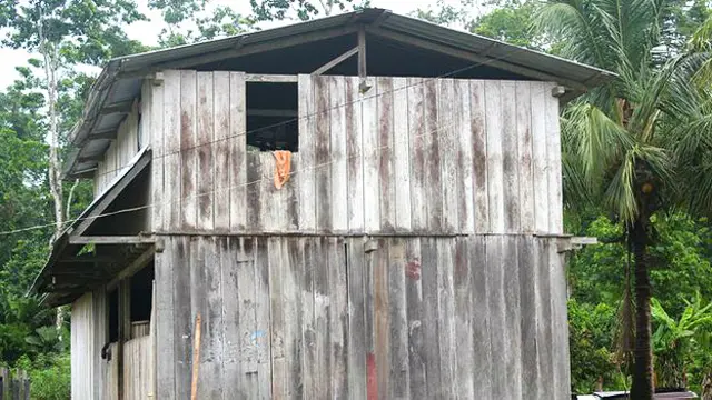 Casa de madera en Sani Isla