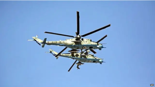 रूसी हेलिकॉप्टर