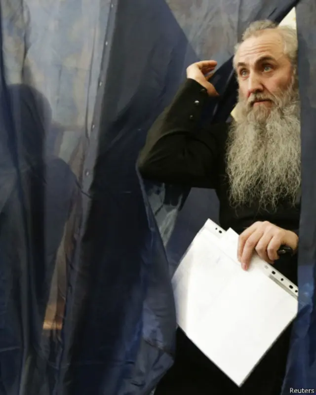 Голосование в Донецке