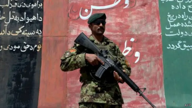 Афганский солдат