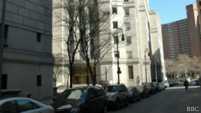 Здание суда в Нью-Йорке