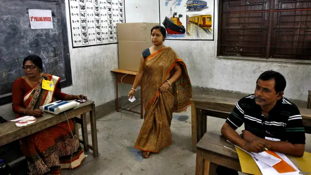 पश्चिम बंगाल में मतदान
