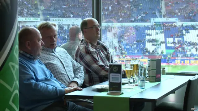 Camarote VIP. Foto: BBC