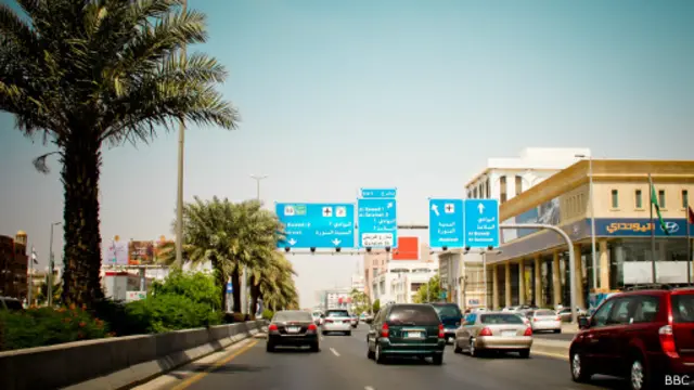 Дорога в Саудовской Аравии