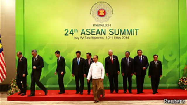 Asean được cho là đang bị chia rẽ vì có các lợi ích kinh tế khách nhau giữa các thành viên với TQ.