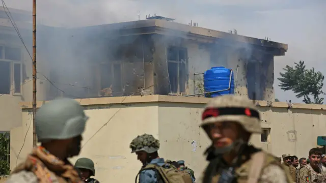 په دغه برید کې د درنو وسلو کارونه هم رپوټ شوی ده.