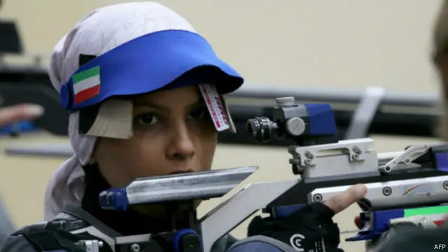 الهه احمدی در رشته تیراندازی بهترین عنوان ورزشکاران زن ایران در تاریخ المپیک را به دست آورد