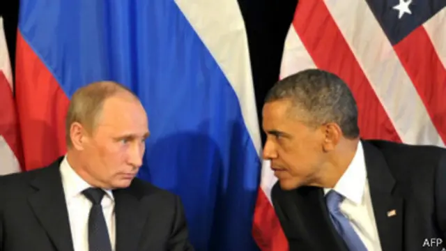 Путин и Обама