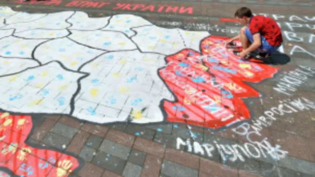 Ukraine đang đứng trước nguy cơ bị chia cắt