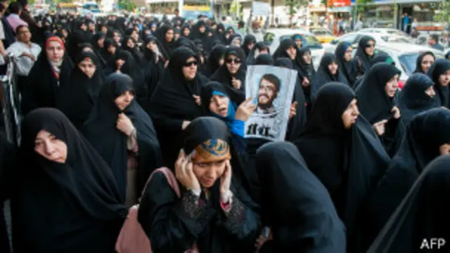 Manifestación en Teherán