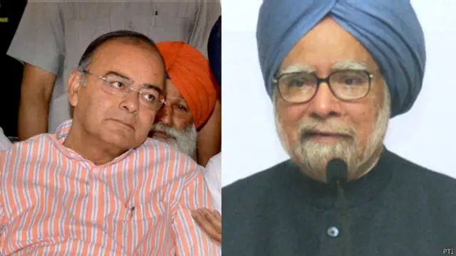 अरुण जेटली, मनमोहन सिंह