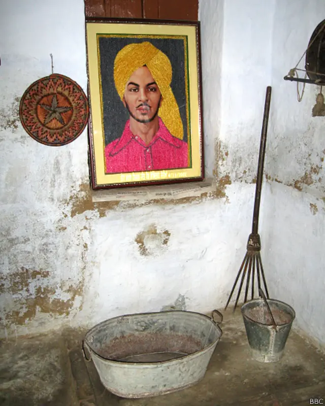 भगत सिंह का घर और गलियां 