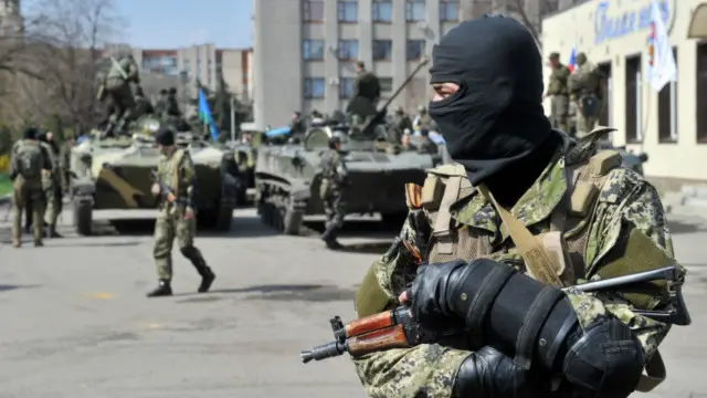 Miền đông Ukraine hiện đang rất bất ổn