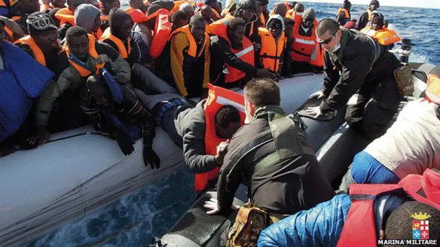 سال 2014 میں اب تک آنے والے تارکینِ وطن کی تعداد سنہ2011 میں اسی دورانیہ میں آنے والے افراد سے بہت زیادہ ہے