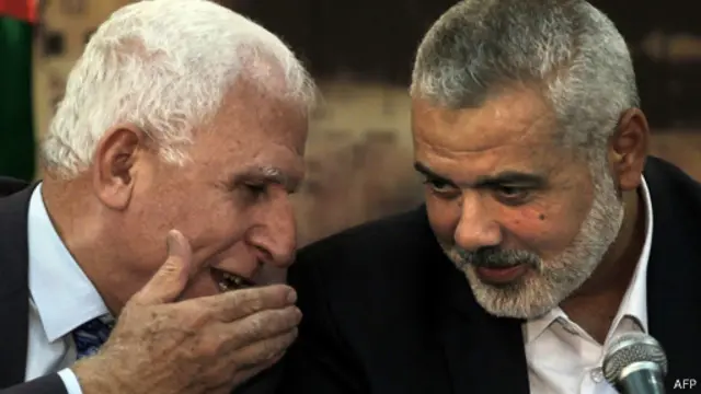 Fatah e Hamas (AFP)