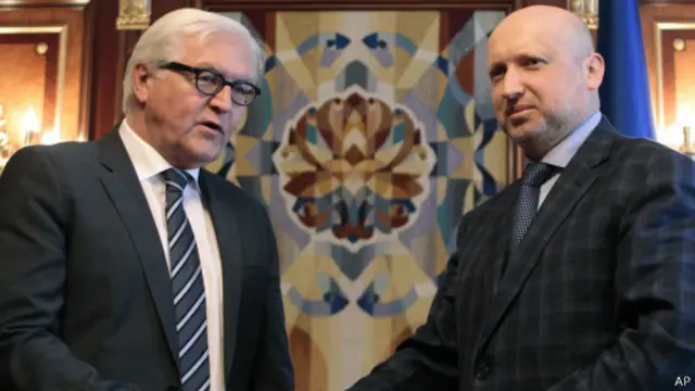 Турчинов и Штайнмайер