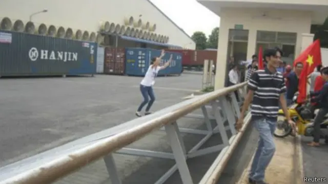 Акция протеста началась в понедельник