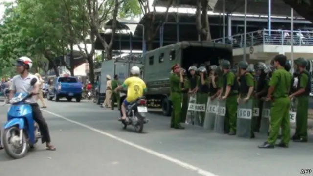 Акция протеста началась в понедельник