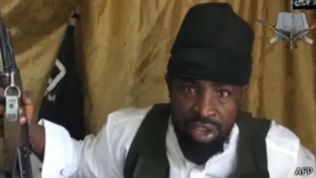 Предводитель группировки "Боко Харам" Абубакар Шекау 