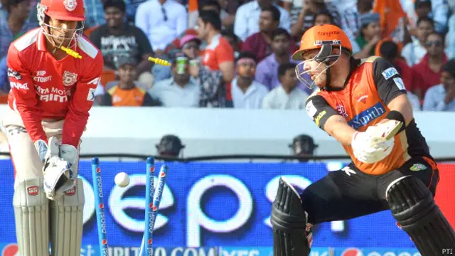 आईपीएल टीम सनराइज़र्स हैदराबाद के एरॉन फिंच