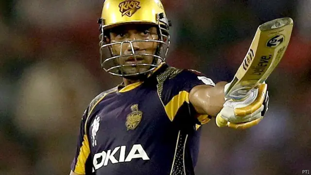 رابن اتھپا اس سیزن میں پانچ نصف سنچریاں سکور کر چکے ہیں