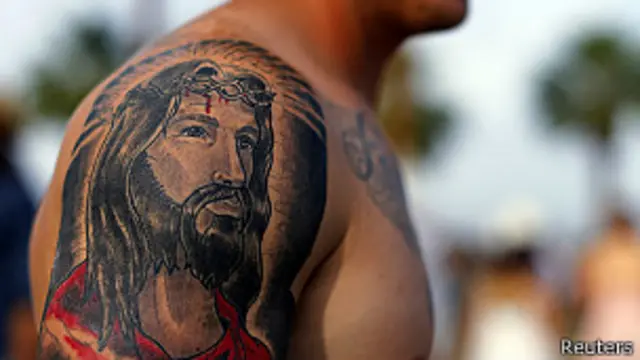 tatuaje de Jesús