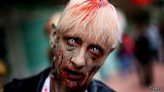 Zombie en Comic Con de San Diego