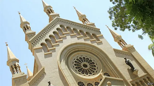 Catedral Católica de São Mateus perto da capital sudanesa, Cartum (AFP)