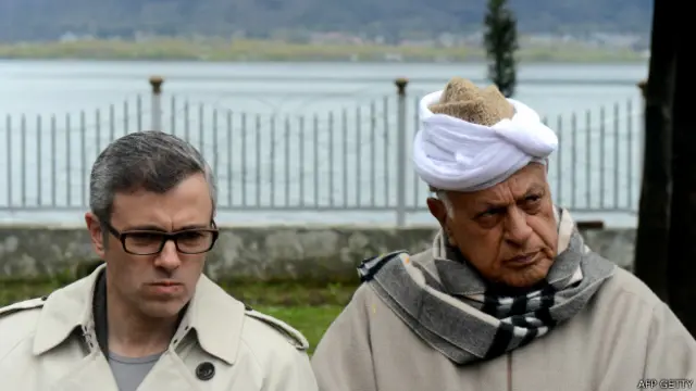 उमर अब्दुल्ला और फ़ारूक़ अब्दुल्ला