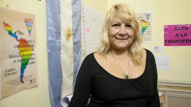 Marcela Romero, activista Trans