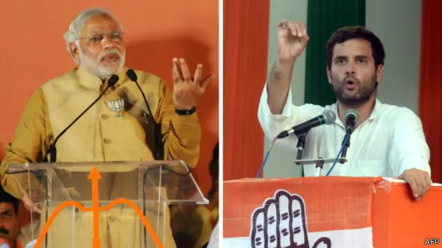 نتیجه انتخابات ناکامی چشمگیری برای گاندی و موفقیت بزرگی برای مودی است
