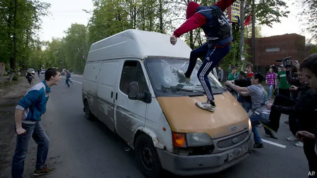 Нападение на машину