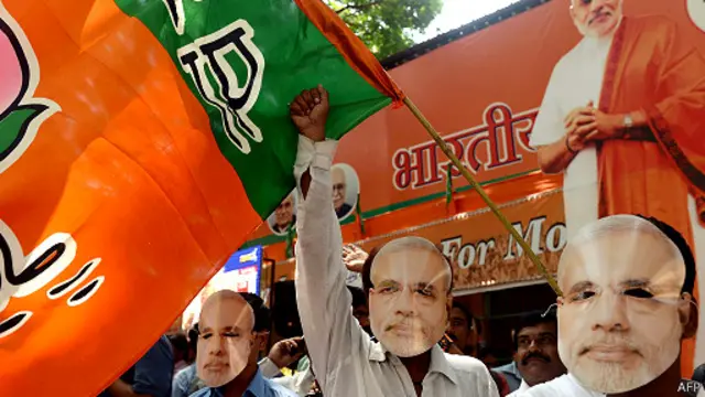 Сторонники Нарендры Моди 