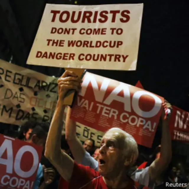 Protesto em São Paulo