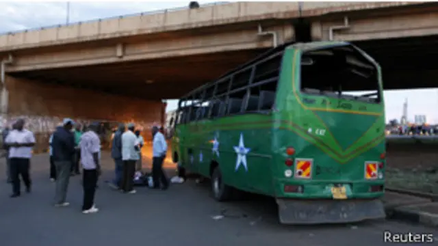 صورة من الارشيف لتفجير سابق في نيروبي