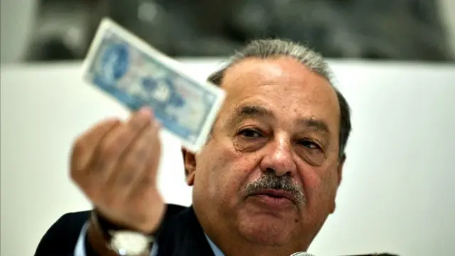Carlos Slim Helú, propietario de América Móvil. Foto: AFP/Getty