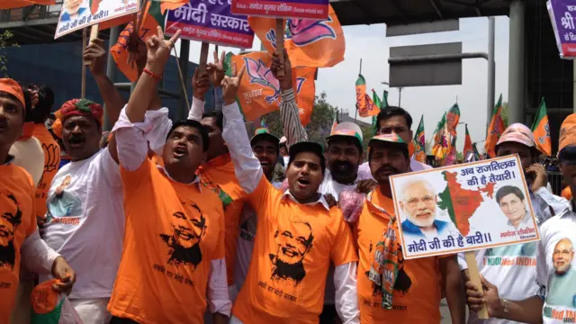 नरेंद्र मोदी का रोड़ शो