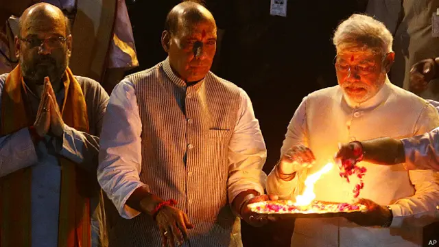 अमित शाह, राजनाथ और मोदी