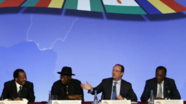 Rais wa Ufaransa na viongozi wa mataifa ya Afrika Magharibi