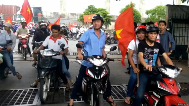 वियतनाम के प्रदर्शऩकारी