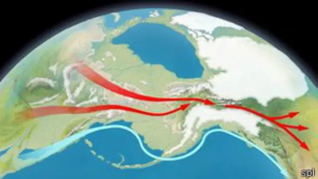 Manusia pertama yang menghuni benua Amerika diperkirakan dari benua Asia.
