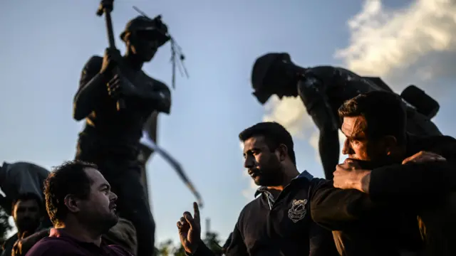 Madenci Anıtı / Fotoğraf: Bülent Kılıç - AFP